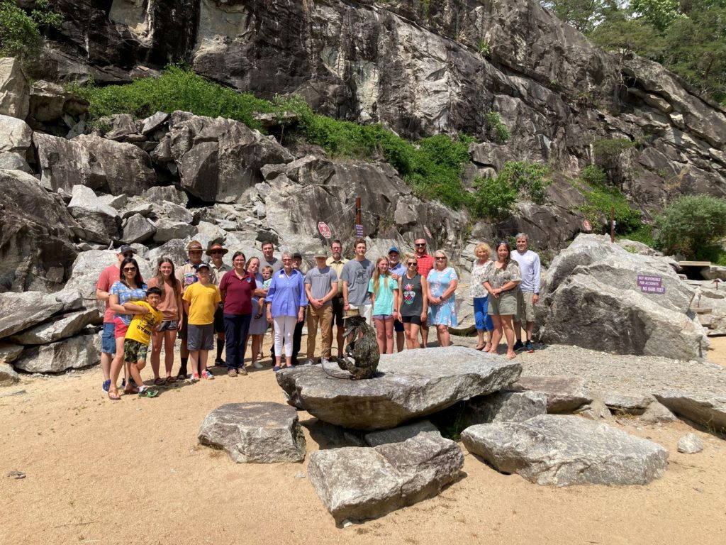 Group at Rocky Face Park